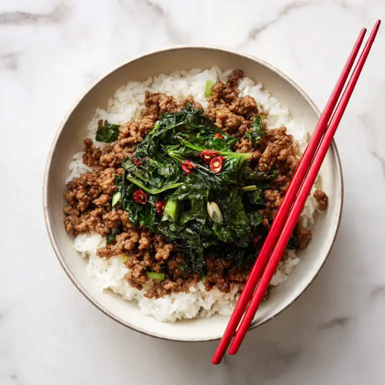 Beef Donburi with Shiso Recipe