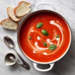 Creamy Tomato Basil Soup Recipe