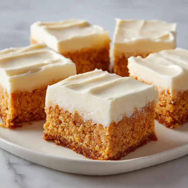 Pumpkin Bars with Cream Cheese Frosting Recipe