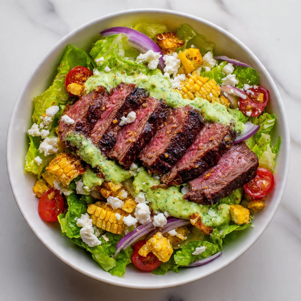Grilled Flank Steak Salad Recipe