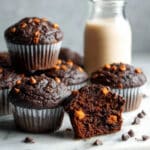 Chocolate Vegetable Muffins Recipe