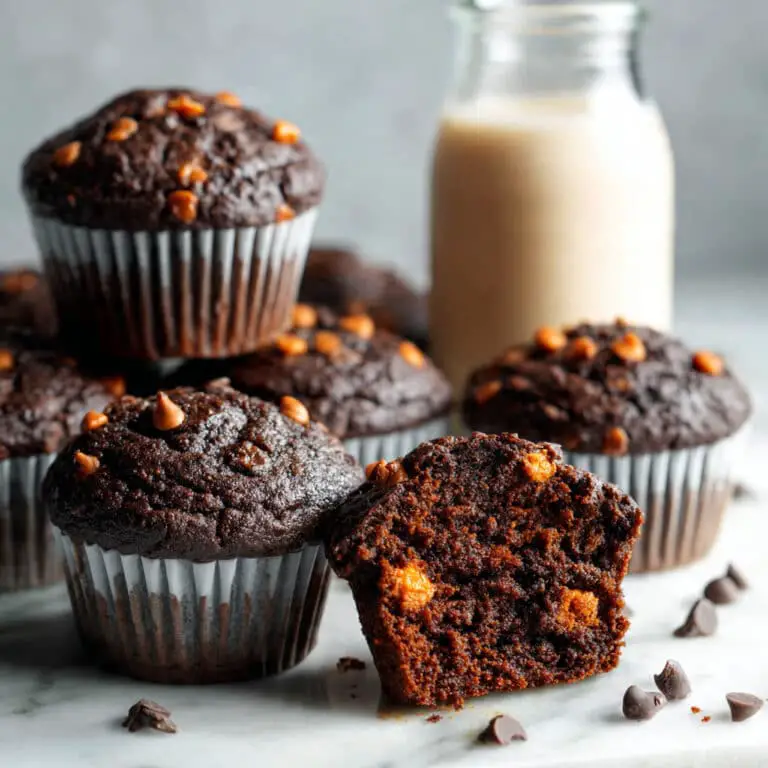 Chocolate Vegetable Muffins Recipe