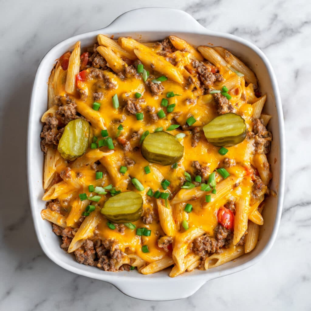 Easy Cheeseburger Pasta (One Pan) Recipe
