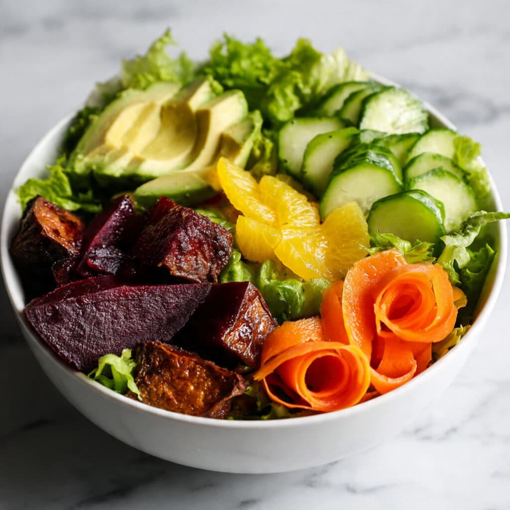 Roasted Vegetable Winter Salad Recipe