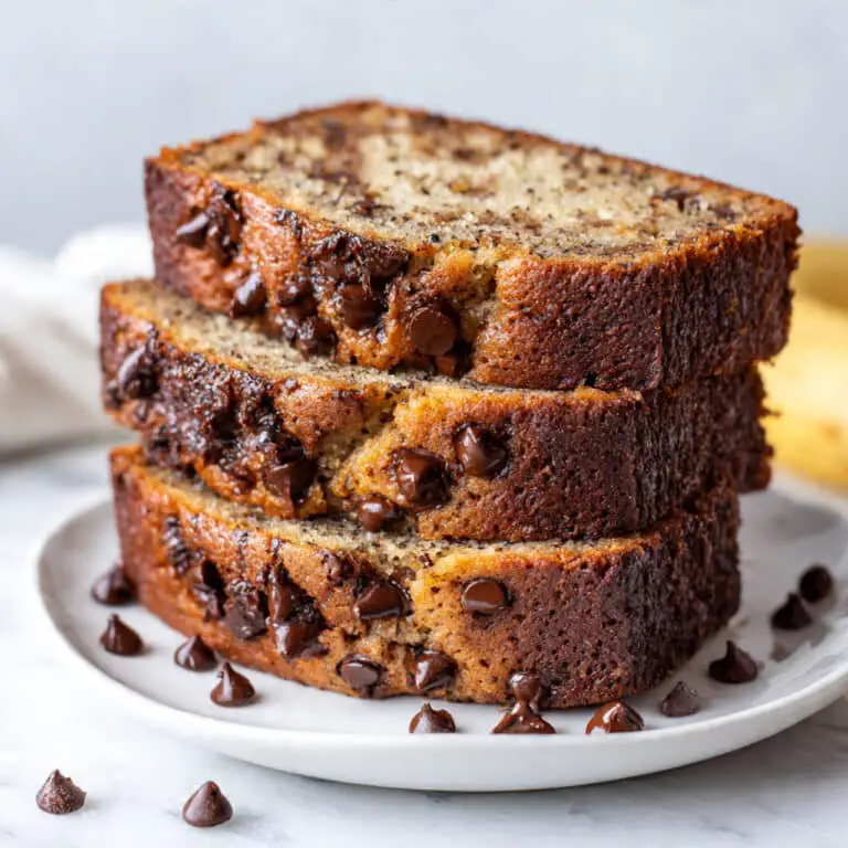 Chocolate Chip Banana Bread Recipe