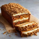 Swirled Ginger Crunch Carrot Cake Bread Recipe