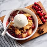 Spiced Cranberry Cobbler Recipe