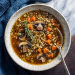 Mushroom Barley Soup Recipe