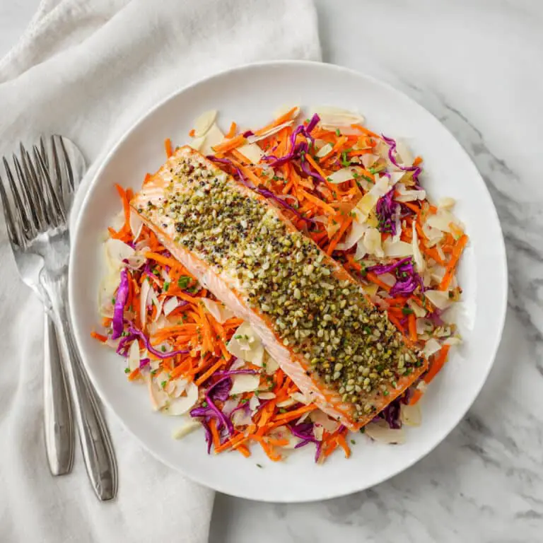 Harvest Maple Mustard Salmon Salad Recipe