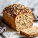 Healthy Soft Seedy Whole Wheat Bread Recipe