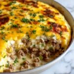 Ground Beef & Broccoli Casserole Recipe