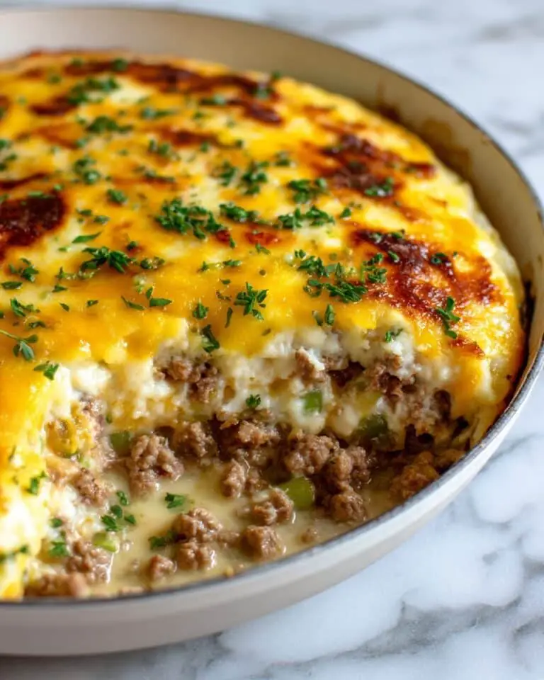 Ground Beef & Broccoli Casserole Recipe