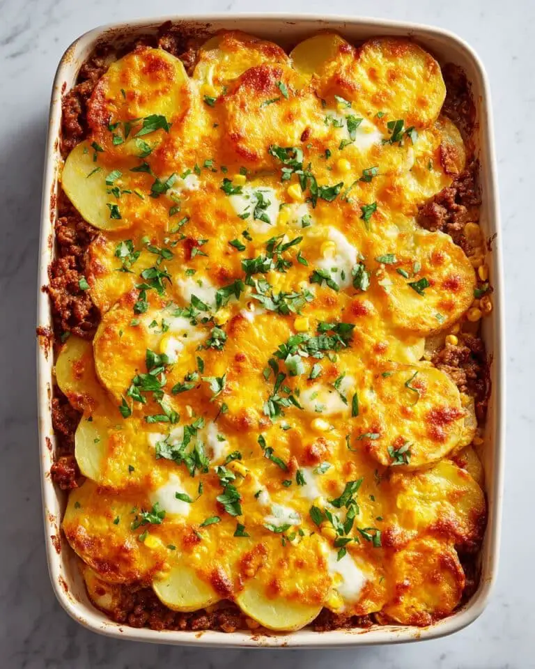 Hamburger Potato Casserole Recipe