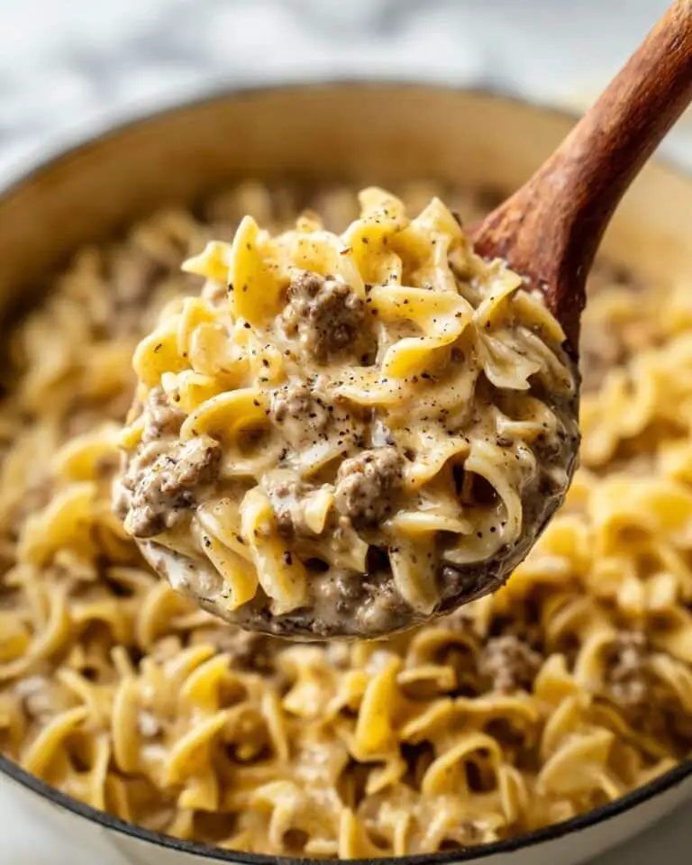 Ground Beef Stroganoff Recipe