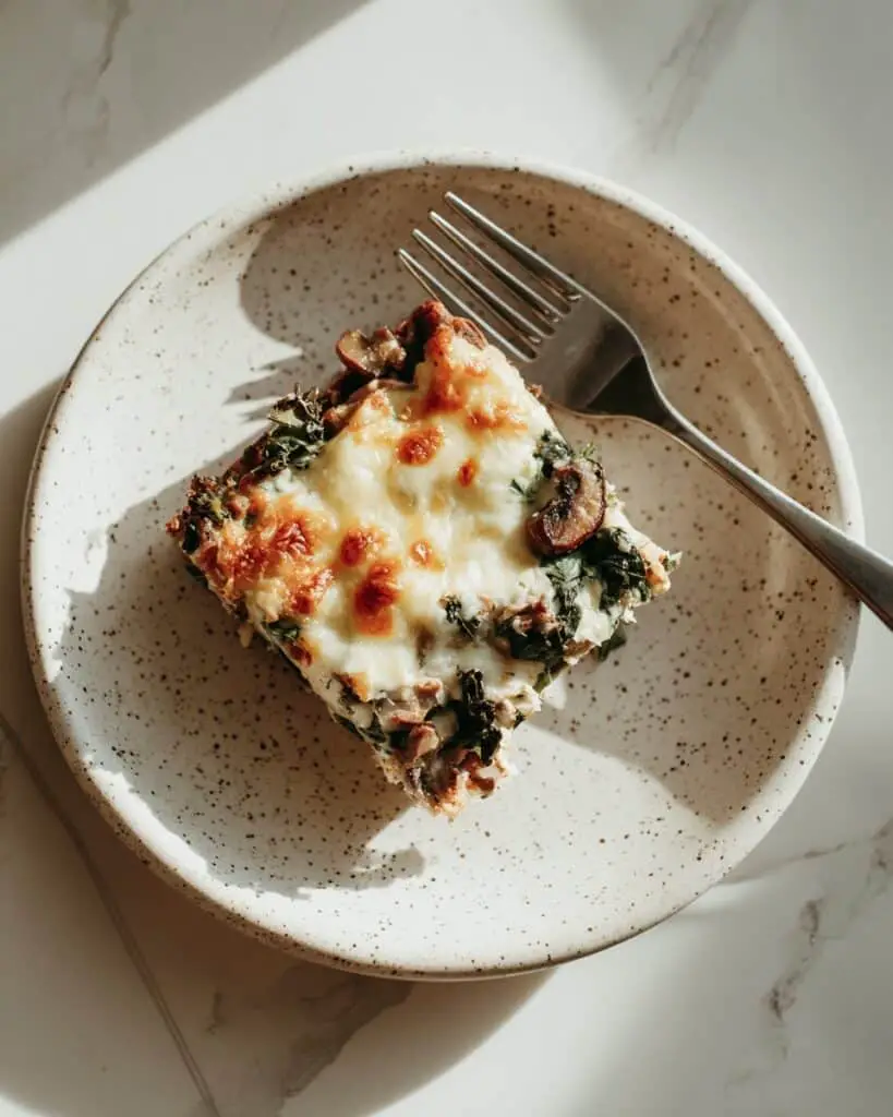 Cheesy Spinach and Beef Casserole (Spinach Fandango) Recipe