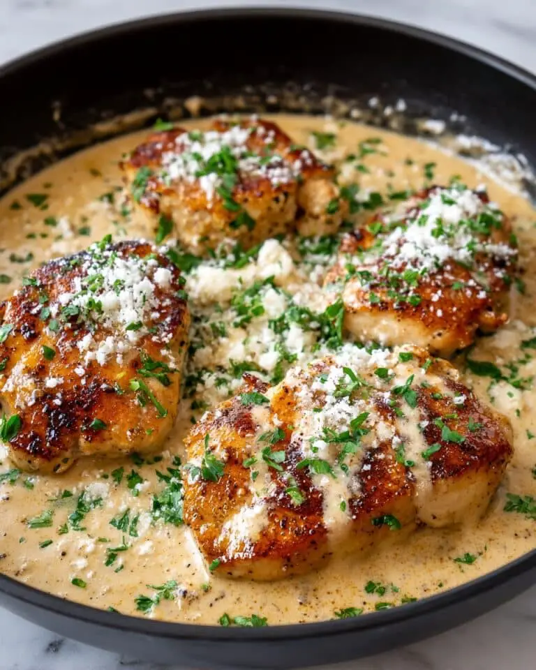 Garlic Parmesan Cream Chicken Recipe