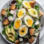 Breakfast Salad with Avocado and Egg Recipe