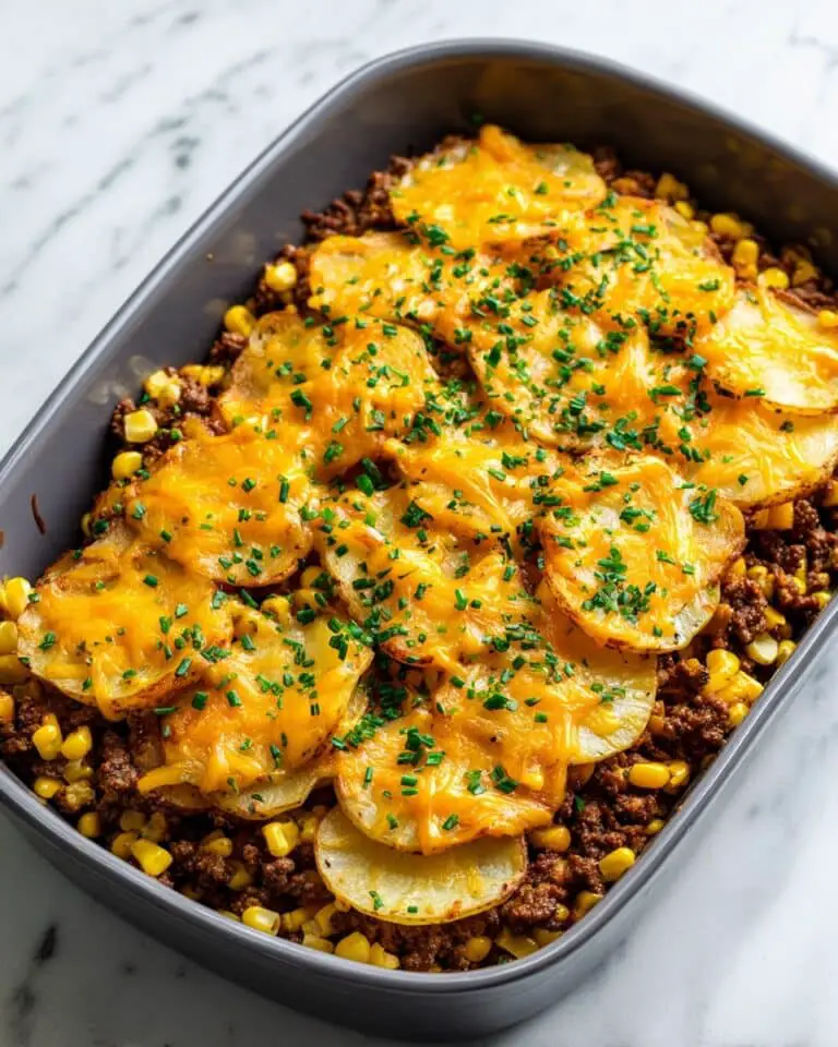 Hamburger Potato Casserole Recipe