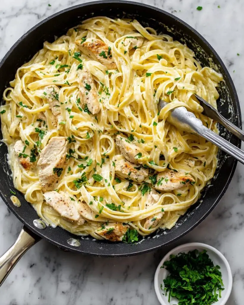One-Pot Chicken Alfredo Recipe