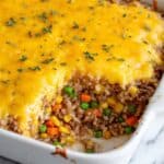 Cheesy Ground Beef and Rice Casserole Recipe
