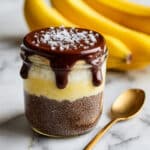Chocolate Banana Peanut Butter Chia Pudding Recipe