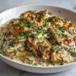 Turkish Chicken with Creamy White Sauce Recipe