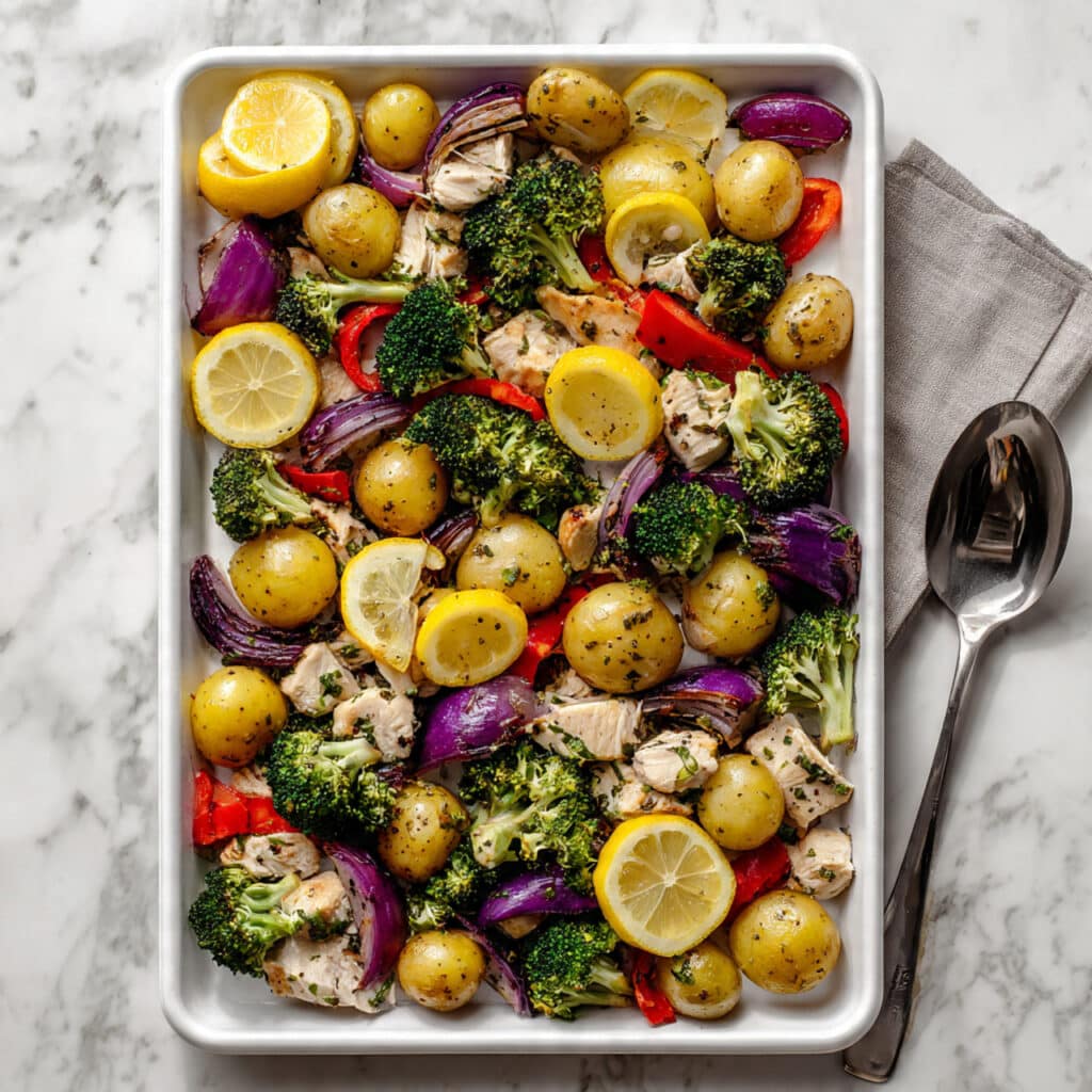 Sheet Pan Chicken and Vegetables Recipe