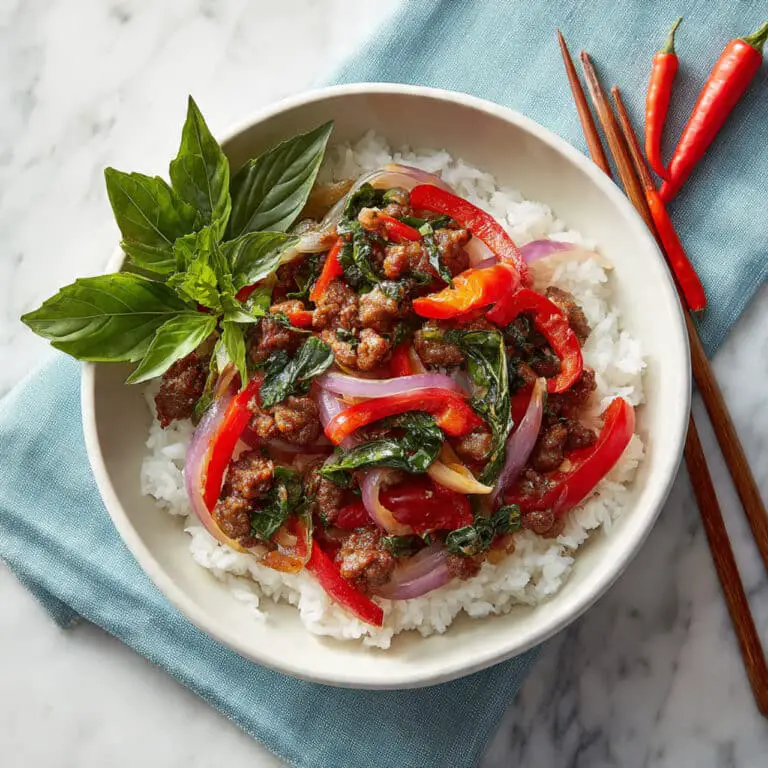 Thai Basil Chicken Recipe