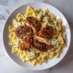 Garlic Butter Chicken with Bowtie Pasta Recipe