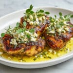 Greek Chicken with Lemon and Feta Recipe