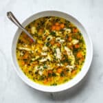 Mediterranean Lemon Chicken Soup Recipe