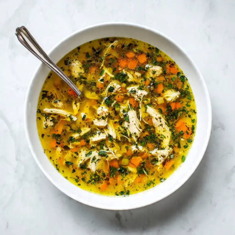 Mediterranean Lemon Chicken Soup Recipe