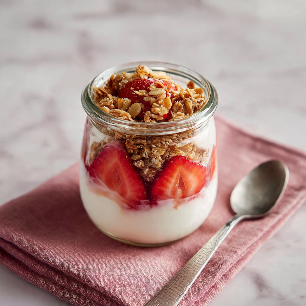 Strawberry & Yogurt Parfait Recipe