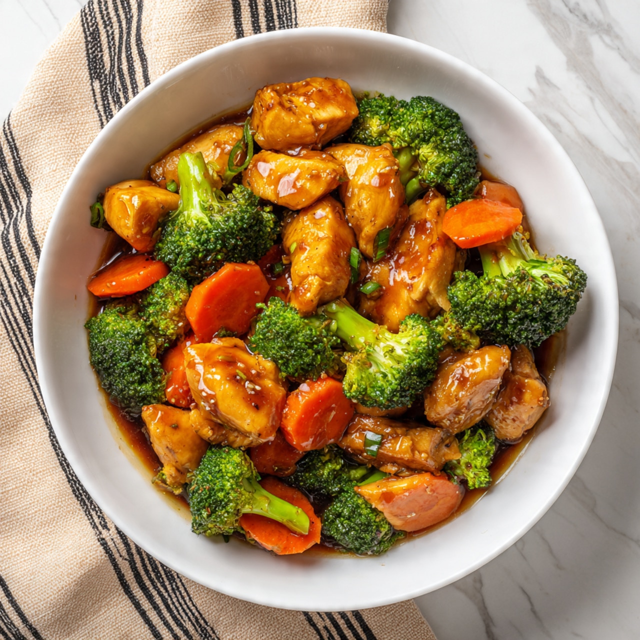 Honey Garlic Chicken Stir Fry Recipe