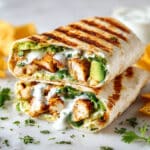 Chicken and Avocado Ranch Burritos Recipe