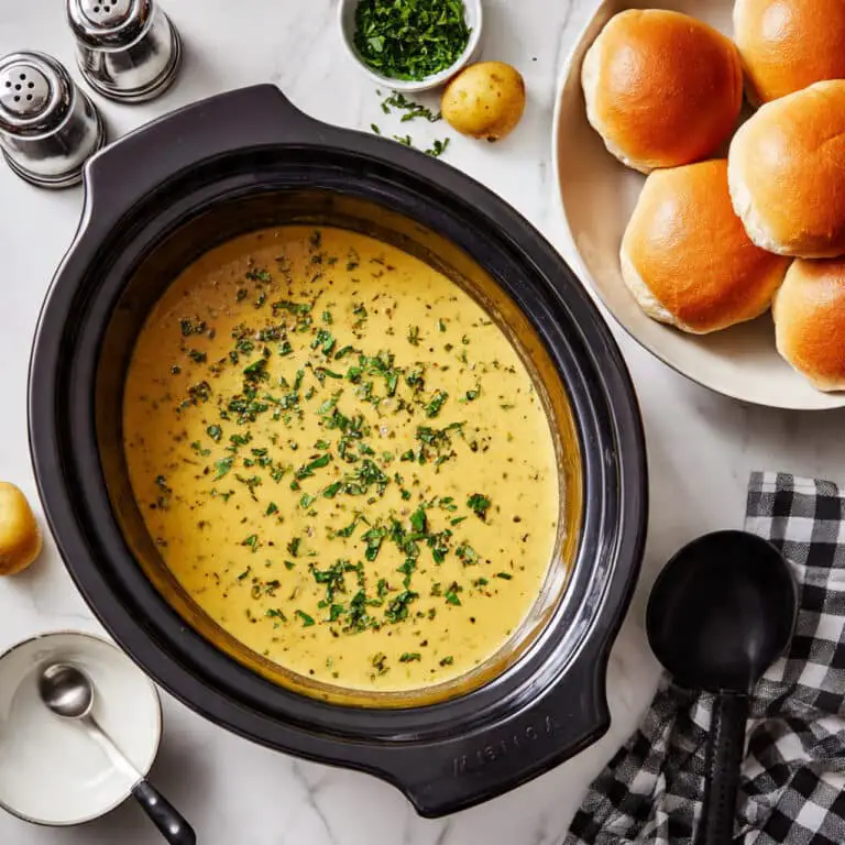 Slow Cooker Potato Leek Soup Recipe