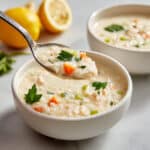 Greek Lemon Chicken Soup (Avgolemono) Recipe