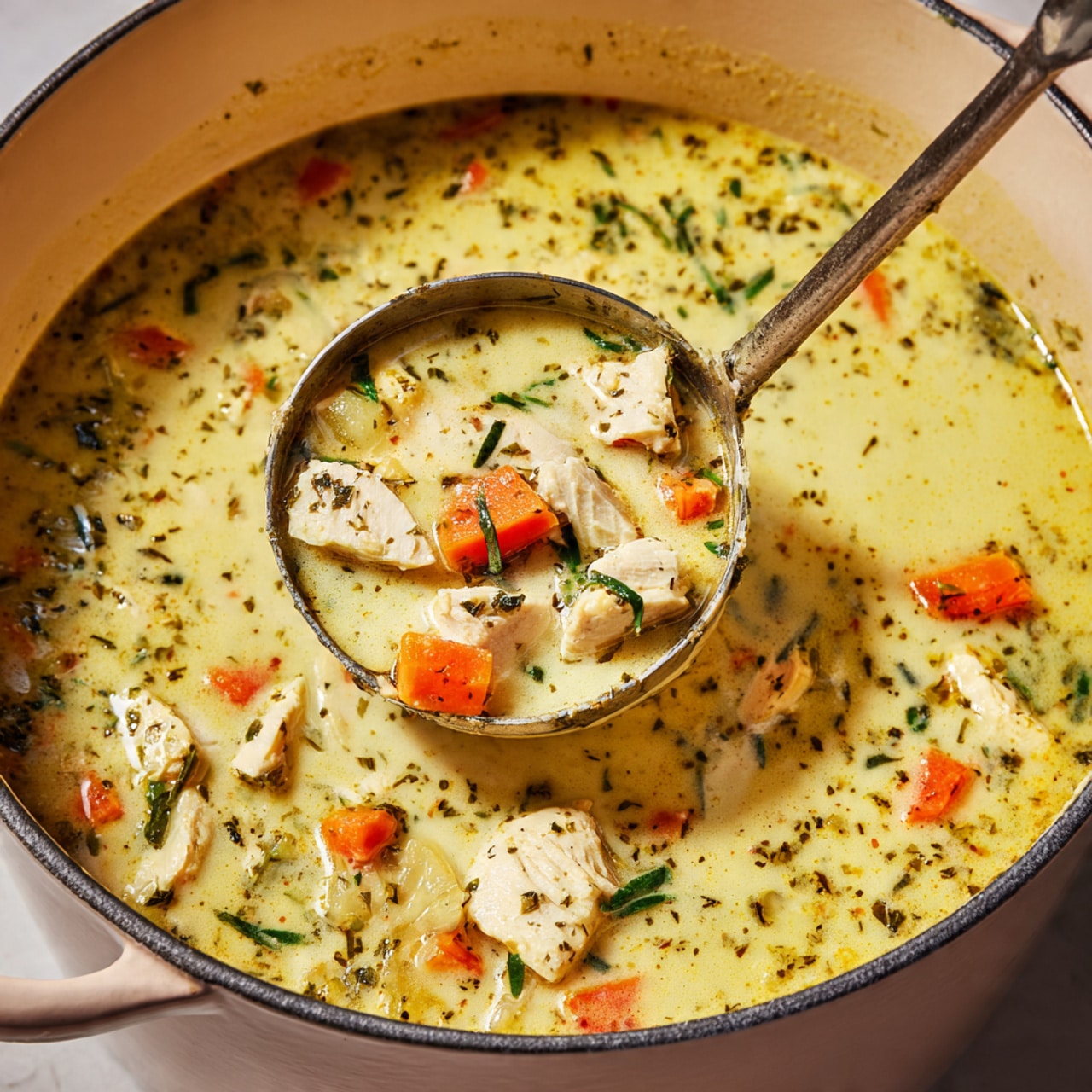 Lemon Chicken Orzo Soup Recipe - Recipe Image