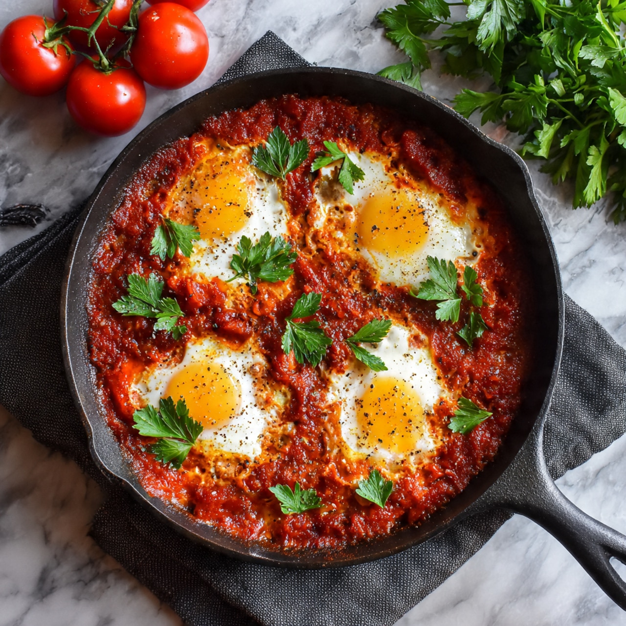 Shakusha Shakshuka: Irresistible Eggs in Tomato Sauce for Any Meal