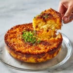 Knafeh: Middle Eastern Crispy Cheese Pastry with Rose Water Syrup Recipe