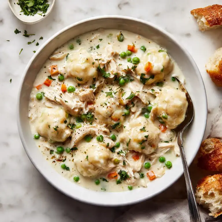 Savory Turkish Chicken in Creamy White Sauce Recipe