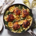 One Pot Lemon Chicken and Orzo Recipe