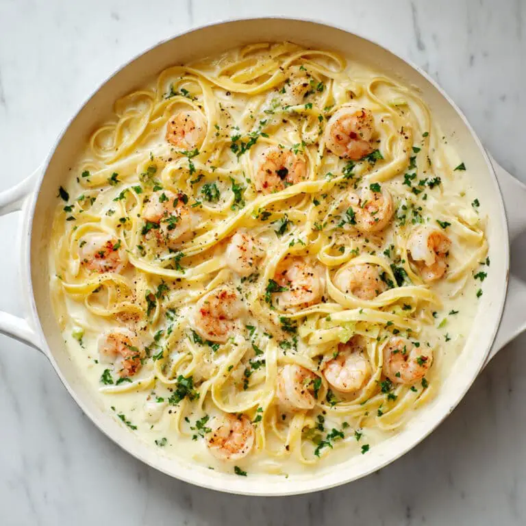 Garlic Butter Shrimp Pasta Recipe