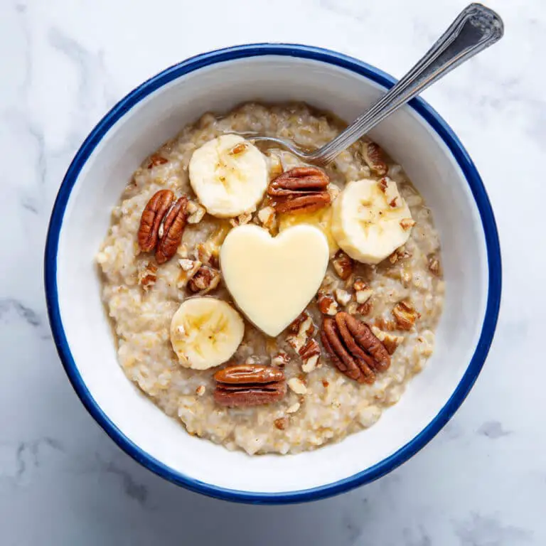 Creamy Apple Baked Oatmeal with Healthy Caramel Sauce Recipe