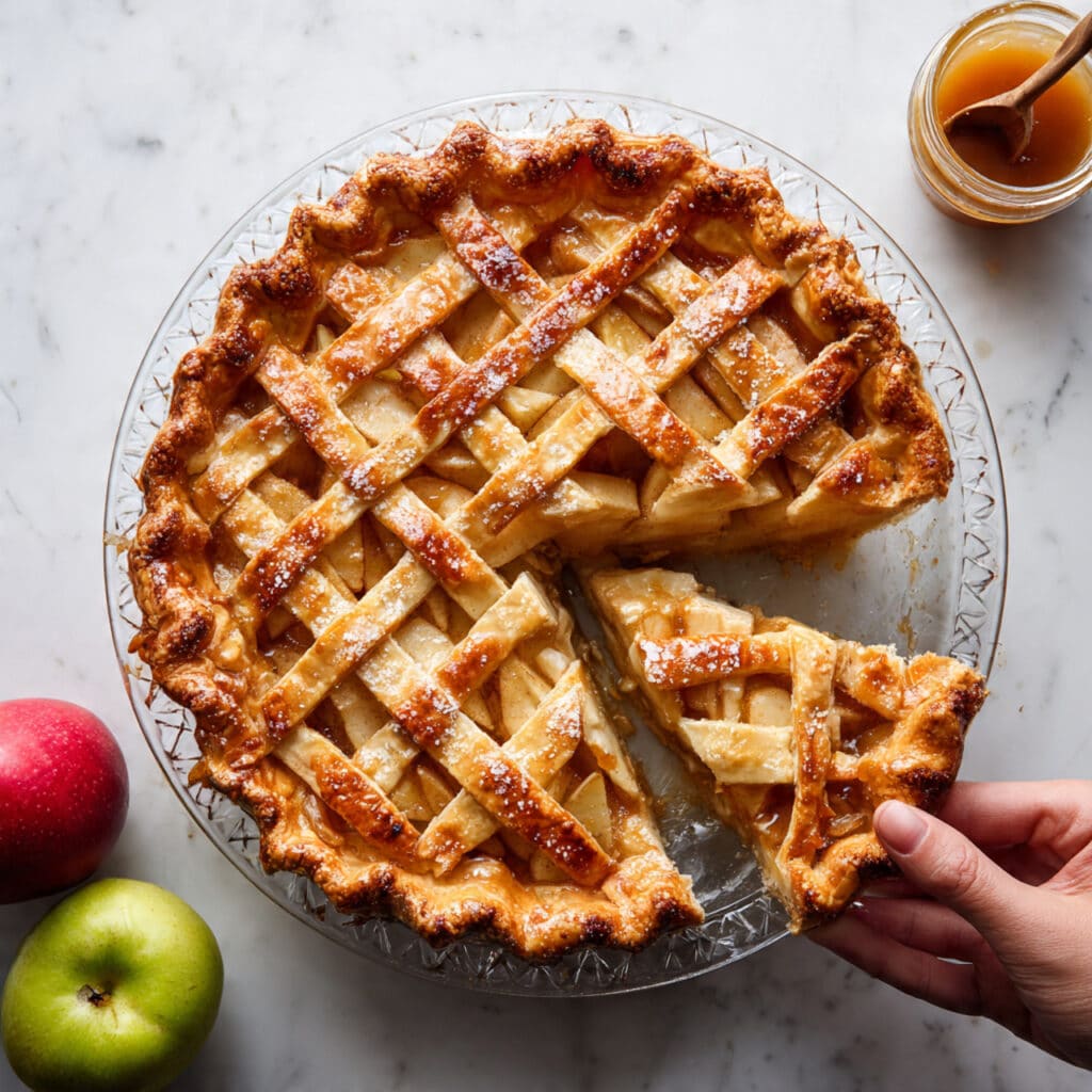 Salted Caramel Apple Pie Recipe