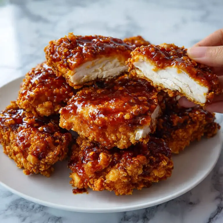 Baked Crunchy Hot Honey Chicken Recipe