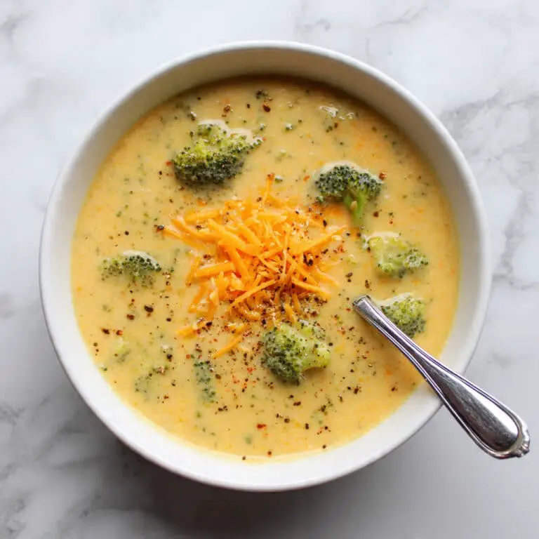 Broccoli Cheddar Potato Soup Recipe