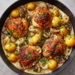 Easy Irish Chicken in Whiskey Cream Sauce Recipe