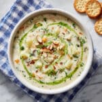 Creamy New England Clam Chowder with a Poblano Pepper Kick Recipe