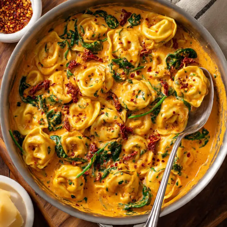 30-Minute Tortellini with Creamy Sun-Dried Tomato Sauce Recipe